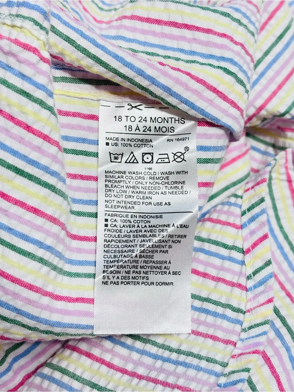 NEW Janie and Jack Rainbow Striped Seersucker Shirt & Shorts Outfit Set Toddler